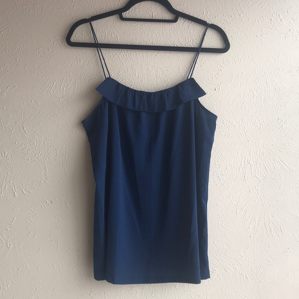 NWT JCrew Factory ruffle tank